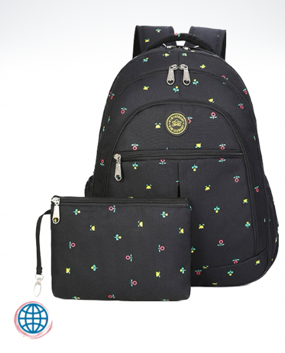 Maternity Backpack with Pouch Large Capacity Nursing Nappy Diaper Stroller Backpacks For Travel Multifunctional Bag Mother Mummy Mom Trending Baby Bags in Black Floral Flower Maternity Backpack with Pouch Large Capacity Nursing Nappy Diaper Stroller Backpacks For Travel Multifunctional Bag Mother Mummy Mom Trending Baby Bags in Black Floral Flower