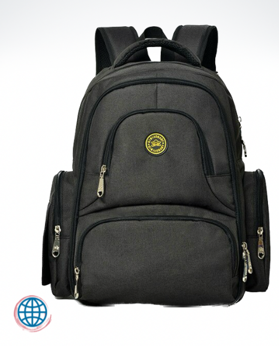 Multi-Compartment Nursing Maternity Backpack  Large Capacity Nursing Nappy Diaper Stroller Backpacks For Travel Multifunctional Bag Mother Mummy Mom Trending Baby Bags in Black Multi-Compartment Nursing Maternity Backpack  Large Capacity Nursing Nappy Diaper Stroller Backpacks For Travel Multifunctional Bag Mother Mummy Mom Trending Baby Bags in Black
