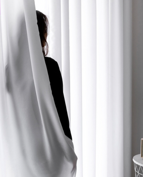 Chiffon Solid Sheer Curtain for Living Room Bedroom Window Voiles White Tulle Feel Smooth and Soft to the Touch Trending Curtains Chiffon Solid Sheer Curtain for Living Room Bedroom Window Voiles White Tulle Feel Smooth and Soft to the Touch Trending Curtains