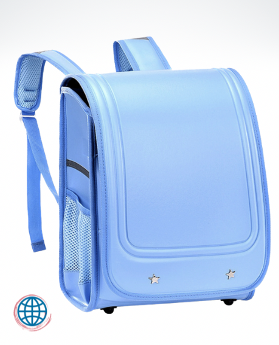 Large Capacity School Bag Japanese Randoseru Primary Backpacks Children Waterproof Orthopedic Schoolbags for kid Girls Boys book bags Japan Backpack in trending Sky Blue Large Capacity School Bag Japanese Randoseru Primary Backpacks Children Waterproof Orthopedic Schoolbags for kid Girls Boys book bags Japan Backpack in trending Sky Blue
