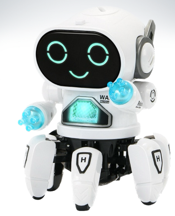 Dancing Robotic Dog Unisex Children Boys Girls Child Emo Robot Smart Robots Dance Voice Command Sensor, Singing, Dancing, Repeating Robot Toy Talking Robots Toys in trending White Dancing Robotic Dog Unisex Children Boys Girls Child Emo Robot Smart Robots Dance Voice Command Sensor, Singing, Dancing, Repeating Robot Toy Talking Robots Toys in trending White