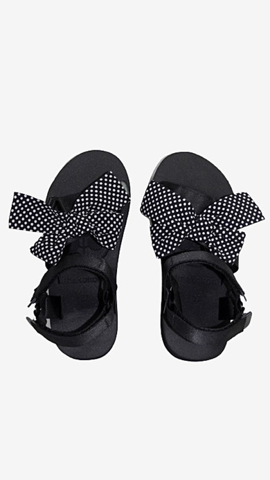 Womens sandals women summer style wild black polka dot bowknot thick bottom increased flip flops woman footwear fashion Trending Womens sandals women summer style wild black polka dot bowknot thick bottom increased flip flops woman footwear fashion Trending