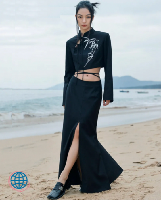Long Mermaid Skirt Bohemia Women’s Spring Summer Punk Punkrock Goth Gothic Black Evening Party Elegant Low Rise Bandage Waist Ladies Boho Maxi Skirts for trending Bohemian Woman Long Mermaid Skirt Bohemia Women’s Spring Summer Punk Punkrock Goth Gothic Black Evening Party Elegant Low Rise Bandage Waist Ladies Boho Maxi Skirts for trending Bohemian Woman