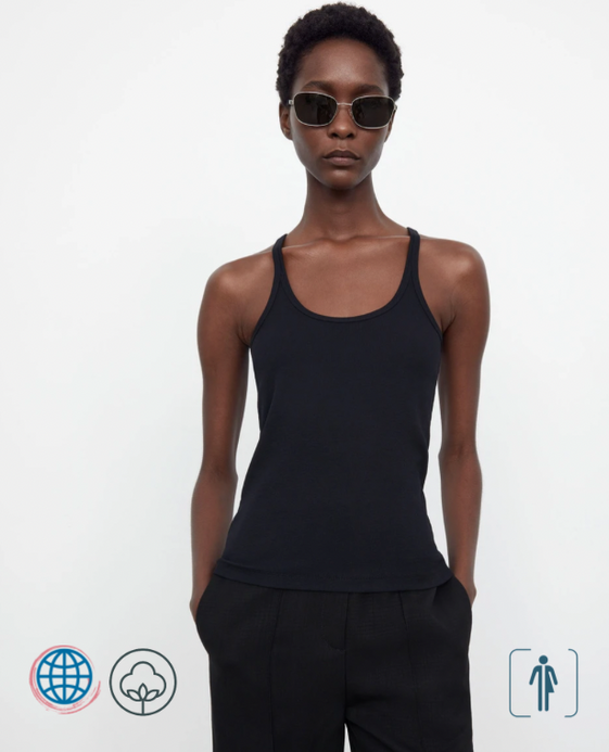 Organic Cotton Slim-Fit Cami Genderful Women’s Minimalist Design Punk Punkrock Goth Gothic Striped Stretch U-Neck Spaghetti Straps Camisole T-Shirts Petite SizeTops With for trending Woman in Black Organic Cotton Slim-Fit Cami Genderful Women’s Minimalist Design Punk Punkrock Goth Gothic Striped Stretch U-Neck Spaghetti Straps Camisole T-Shirts Petite SizeTops With for trending Woman in Black