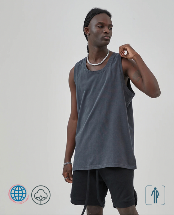 MiteigiYūki Oversized Scoopneck Sports Tee  Unisex Anywear Mens Women’s American Sport T-Shirt Top Retro High Street Kanye Washed Vest Fashionable Sleeveless Bottom Split Fitness Activewear Tops Plus Size T-Shirts for trending Man Woman in Dark Gray grey MiteigiYūki Oversized Scoopneck Sports Tee  Unisex Anywear Mens Women’s American Sport T-Shirt Top Retro High Street Kanye Washed Vest Fashionable Sleeveless Bottom Split Fitness Activewear Tops Plus Size T-Shirts for trending Man Woman in Dark Gray grey