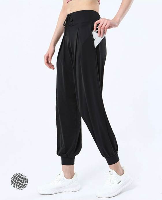 MiteigiYūki Cool Feeling Sports Pants Women’s Activewear UPF50+ Exercise Running Yoga Pilates Leggings Elastic Soft Summer Gym Fitness Jogging Harem Joggers Plus Size Sportswear for trending Woman in Classic Black MiteigiYūki Cool Feeling Sports Pants Women’s Activewear UPF50+ Exercise Running Yoga Pilates Leggings Elastic Soft Summer Gym Fitness Jogging Harem Joggers Plus Size Sportswear for trending Woman in Classic Black