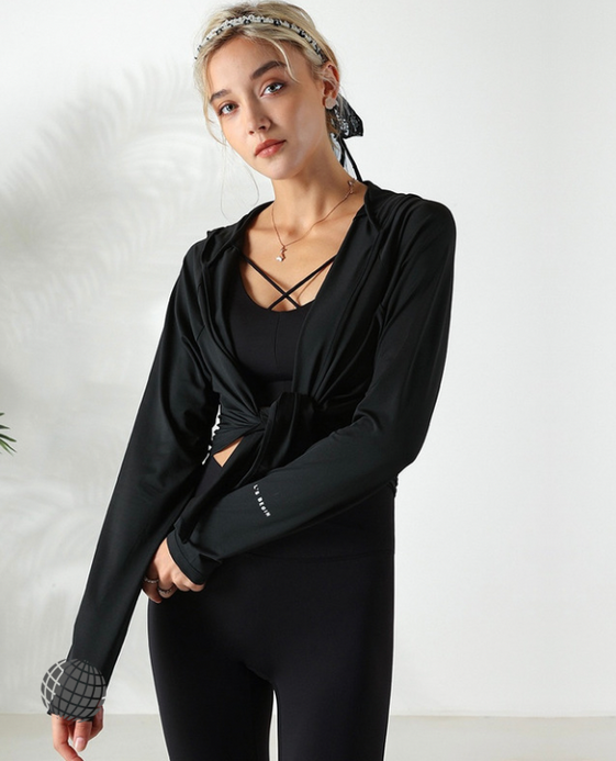 MiteigiYūki Sports Hooded Cardigan Women’s Loose Sport Top Hoodies Jacket Running Cardigan Sportswear Fitness Jackets Anti-UV Long Sleeve Yoga Tops Hooded Girls Gym Workout Coat Shawl Activewear Outerwear for trending Woman in Black MiteigiYūki Sports Hooded Cardigan Women’s Loose Sport Top Hoodies Jacket Running Cardigan Sportswear Fitness Jackets Anti-UV Long Sleeve Yoga Tops Hooded Girls Gym Workout Coat Shawl Activewear Outerwear for trending Woman in Black