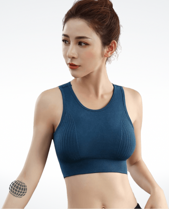 Wirefree Breathable Sports Bra Women’s Activewear Fitness Lingerie Hollow Out Breathe Yaga Yoga Vest Running Sport Underwear Female Plus Size Bras for Ladies trending woman in Deep Blue Wirefree Breathable Sports Bra Women’s Activewear Fitness Lingerie Hollow Out Breathe Yaga Yoga Vest Running Sport Underwear Female Plus Size Bras for Ladies trending woman in Deep Blue