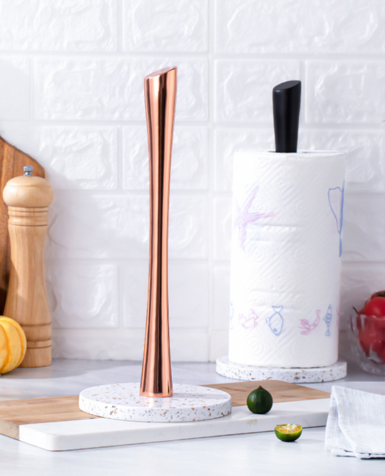 Paper Towel Holder Stand Marble Base Kitchen Tool Punch Free Desktop Accessories Storage Shelf Trending Roll Holders Paper Towel Holder Stand Marble Base Kitchen Tool Punch Free Desktop Accessories Storage Shelf Trending Roll Holders