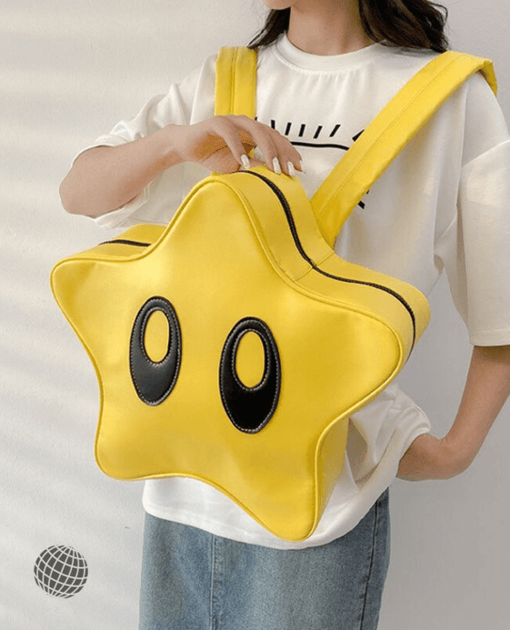 Star Backpack Cute Big Eyes Y2K Spicy Girl Book Bag Fashion Student Schoolbag Women Teenage Girls Kawaii Travel Backpacks Rucksack Bags in trending Yellow Star Backpack Cute Big Eyes Y2K Spicy Girl Book Bag Fashion Student Schoolbag Women Teenage Girls Kawaii Travel Backpacks Rucksack Bags in trending Yellow