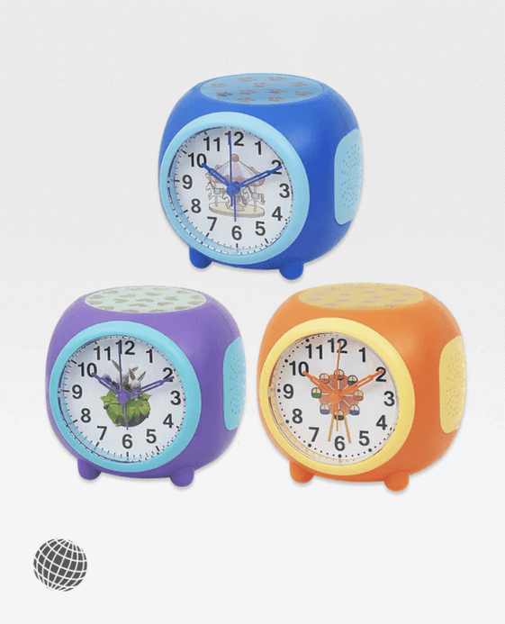 Starry Projection Musical Alarm Clock Colorful Play Music Luminous Romantic Mute Clocks Children's Gift For Kids Room Decor in trending Blue Orange Purple Starry Projection Musical Alarm Clock Colorful Play Music Luminous Romantic Mute Clocks Children's Gift For Kids Room Decor in trending Blue Orange Purple