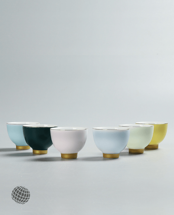 Ceramic Tea Cup Set 6-Piece 6Pcs/Set China Kung Fu Tea Cups Cute Rainbow Small Arab Coffee Mug Beautiful Bowl Colorful Porcelain Teacups Sets Gifts Drinkware Arabic Persian Trending Gift Ceramic Tea Cup Set 6-Piece 6Pcs/Set China Kung Fu Tea Cups Cute Rainbow Small Arab Coffee Mug Beautiful Bowl Colorful Porcelain Teacups Sets Gifts Drinkware Arabic Persian Trending Gift