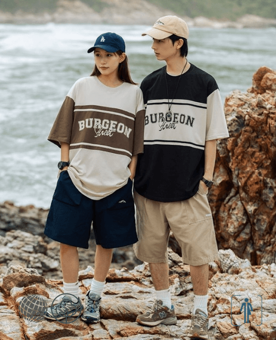 Pure Cotton T-Shirt Genderful Unisex Anywear Mens Women’s Summer 250g Thick Short Sleeve Burgeon Street Letter Printed Loose Oversized Crewneck Round O-Neck T-Shirts Tees Plus Size Tops for Man Woman in trending Brown Black Pure Cotton T-Shirt Genderful Unisex Anywear Mens Women’s Summer 250g Thick Short Sleeve Burgeon Street Letter Printed Loose Oversized Crewneck Round O-Neck T-Shirts Tees Plus Size Tops for Man Woman in trending Brown Black