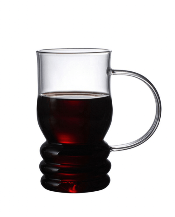 Glass Coffee Cup 380ml Creative Large Beer Mug European Color with Handle Home Office Personality Heat-Resistant Tea Water Cups Mugs Glassware in trending Transparent clear drinkware Glass Coffee Cup 380ml Creative Large Beer Mug European Color with Handle Home Office Personality Heat-Resistant Tea Water Cups Mugs Glassware in trending Transparent clear drinkware