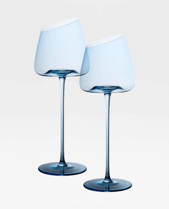 Bevel Wine Glass   Creative with Gift Box Nordic Crystal Transparent Goblet Colored Glasses French Color Wine Cups Pink and Blue Norway Scandinavia Scandinavian Norwegian Barware Trending Slanted Sliced cut Glassware Gifts Bevel Wine Glass   Creative with Gift Box Nordic Crystal Transparent Goblet Colored Glasses French Color Wine Cups Pink and Blue Norway Scandinavia Scandinavian Norwegian Barware Trending Slanted Sliced cut Glassware Gifts