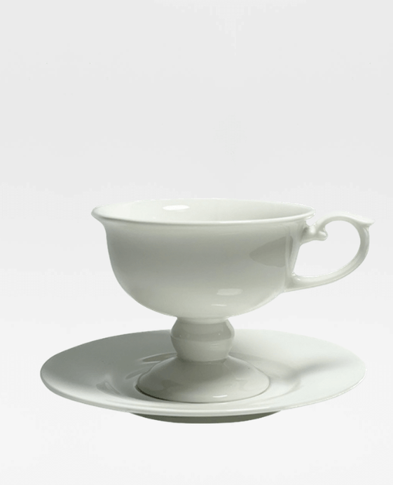 Bone China Coffee Cup And Saucer Handmade Ceramic Goblet Mug Espresso Sets Nordic Style Creative Pure White Afternoon Tea Mugs Cups Norway Scandinavia Scandinavian Norwegian Trending Drinkware Bone China Coffee Cup And Saucer Handmade Ceramic Goblet Mug Espresso Sets Nordic Style Creative Pure White Afternoon Tea Mugs Cups Norway Scandinavia Scandinavian Norwegian Trending Drinkware