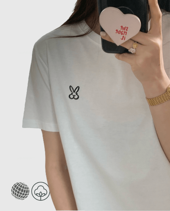 Casual Embroidery Basic T-Shirt Women’s 100% Cotton Top Short Sleeve Summer Simple Pure Crewneck Regular Fit Tee T-Shirts Round O-Neck Tops for Woman in trending White Casual Embroidery Basic T-Shirt Women’s 100% Cotton Top Short Sleeve Summer Simple Pure Crewneck Regular Fit Tee T-Shirts Round O-Neck Tops for Woman in trending White