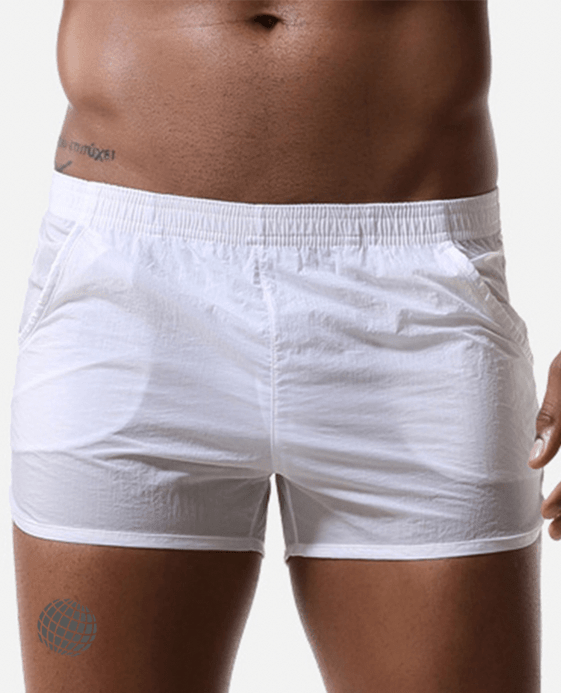 MiteigiYūki Sports Boxer Shorts Men’s Fitness Running Sport Briefs Trunks Underpants Elastic Waist Solid Underwear Fitness Yoga Boxers Plus Size Sportswear for Man in trending White MiteigiYūki Sports Boxer Shorts Men’s Fitness Running Sport Briefs Trunks Underpants Elastic Waist Solid Underwear Fitness Yoga Boxers Plus Size Sportswear for Man in trending White