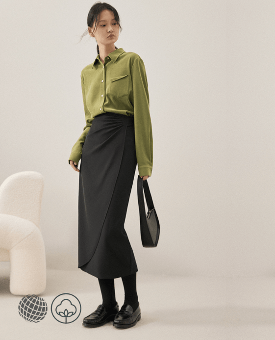Classic Shirt Women's Clothing Spring Fashion Leisure Vintage Female Long Sleeve Chic Comfortable Casual Blouse Plus size Shirts for Woman in trending Green Classic Shirt Women's Clothing Spring Fashion Leisure Vintage Female Long Sleeve Chic Comfortable Casual Blouse Plus size Shirts for Woman in trending Green