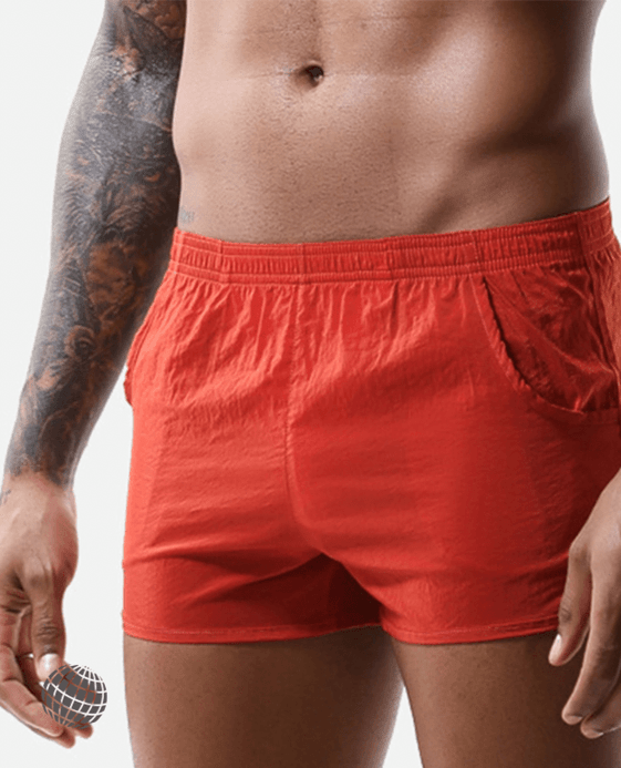 MiteigiYūki Sportswear Boxer Shorts Men’s Fitness Running Sport Briefs Trunks Underpants Elastic Waist Solid Underwear Fitness Yoga Boxers Plus Size Sports for trending Man in Orange Red. MiteigiYūki Sportswear Boxer Shorts Men’s Fitness Running Sport Briefs Trunks Underpants Elastic Waist Solid Underwear Fitness Yoga Boxers Plus Size Sports for trending Man in Orange Red.