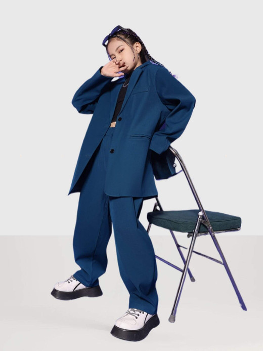 Blazer Suit Girls Boys Casual Jacket Straight Pants Two Pieces School Children Clothing Set Autumn 12 13 14 Years Teen Kids Childs Teens Clothes Suits Sets in trendy Dark Green Blazer Suit Girls Boys Casual Jacket Straight Pants Two Pieces School Children Clothing Set Autumn 12 13 14 Years Teen Kids Childs Teens Clothes Suits Sets in trendy Dark Green