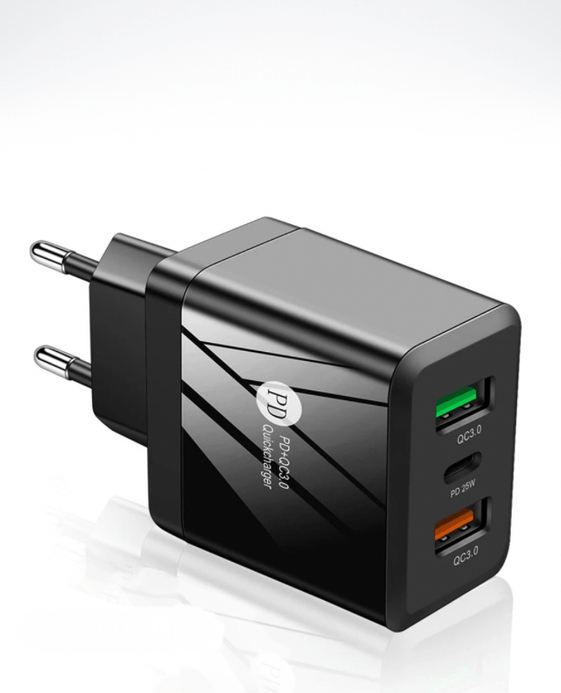 45W Fast USB Charger EU UK US Dual USB Quick Charge 3.0 Type C PD 25W Fast Charging For iPhone Xiaomi Samsung Huawei Wall Chargers Travel Adapters EU Black 45W Fast USB Charger EU UK US Dual USB Quick Charge 3.0 Type C PD 25W Fast Charging For iPhone Xiaomi Samsung Huawei Wall Chargers Travel Adapters EU Black
