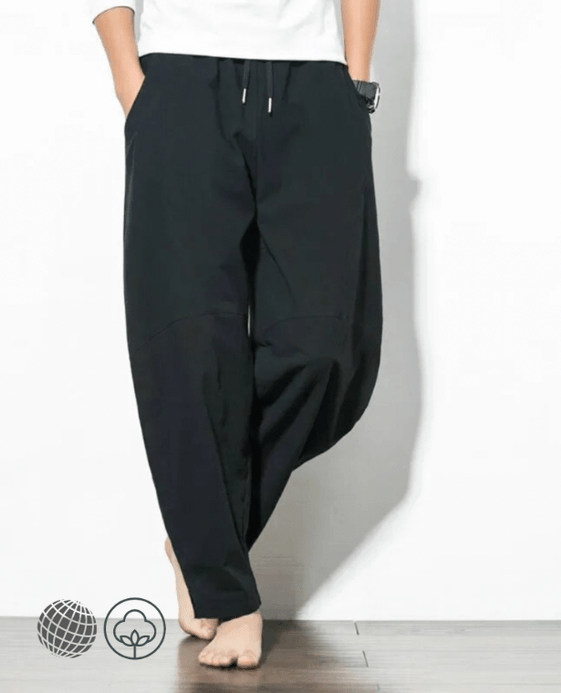 Loose Drawstring Harem Pants black Men’s Summer Chinese Style Casual Large Size 5xl Long Wide Leg Beachwear Fitness Sports Trousers for trending Man Loose Drawstring Harem Pants black Men’s Summer Chinese Style Casual Large Size 5xl Long Wide Leg Beachwear Fitness Sports Trousers for trending Man