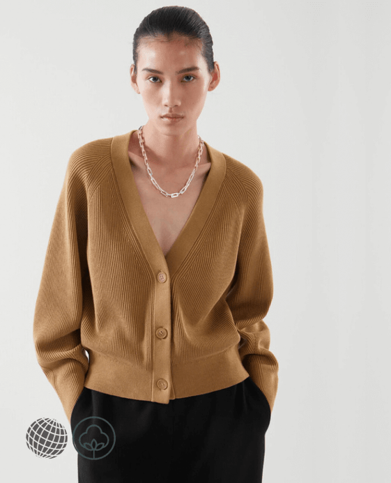 V-Neck Rib Bat-Sleeve Cardigan Women’s autumn style of Casual petite size womens sweaters ribbed cardigans for trending woman in camel tan brown color V-Neck Rib Bat-Sleeve Cardigan Women’s autumn style of Casual petite size womens sweaters ribbed cardigans for trending woman in camel tan brown color