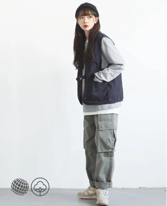 Japanese Utility Vest blue Women’s Solid Pockets All-match Japan Style Basics Cool Special Charming Elegant Spring Modern Personality Creativity plus size womens Outerwear Vests for trending Woman in navy-blue Japanese Utility Vest blue Women’s Solid Pockets All-match Japan Style Basics Cool Special Charming Elegant Spring Modern Personality Creativity plus size womens Outerwear Vests for trending Woman in navy-blue