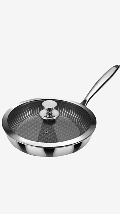 304 Stainless Steel Frying Pan Nonstick Pan Fried Steak Pot Electromagnetic Furnace Kitchen Tools Trending 304 Stainless Steel Frying Pan Nonstick Pan Fried Steak Pot Electromagnetic Furnace Kitchen Tools Trending
