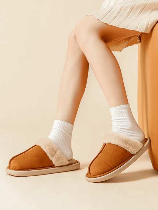 Fur Suede Slippers Genderful Anywear Unisex Women’s Mens Winter Vegan faux-fur Soft Sole Cozy Plush Women’s Men’s Slides Warm Furry Home Indoor Cotton Slides Footwear for trending Man Woman in tan orange brown Fur Suede Slippers Genderful Anywear Unisex Women’s Mens Winter Vegan faux-fur Soft Sole Cozy Plush Women’s Men’s Slides Warm Furry Home Indoor Cotton Slides Footwear for trending Man Woman in tan orange brown