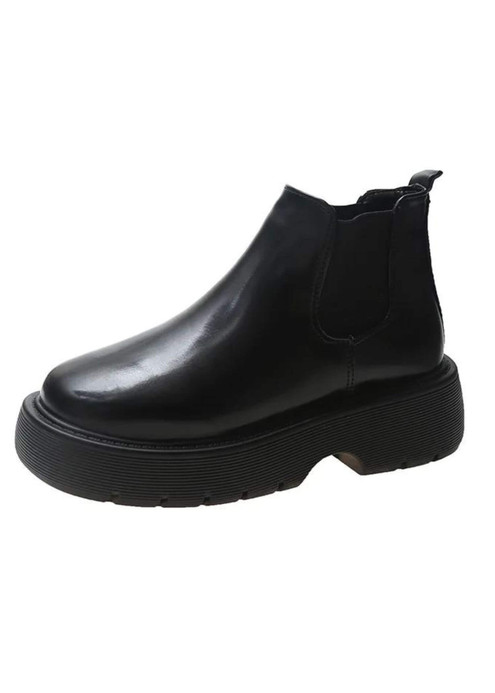 Chelsea Ankle Boots black  Women’s Vegan Shoes Autumn Womens Designer Faux PU Leather Slip-on Platform Short Boot Footwear for trending Woman Chelsea Ankle Boots black  Women’s Vegan Shoes Autumn Womens Designer Faux PU Leather Slip-on Platform Short Boot Footwear for trending Woman