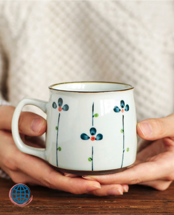 Hand-painted Ceramic Cup Tea Mug Unique Japanese Antiquity Sake Coffee Cups, 8.5oz Mini Breakfast Mugs Special Gift for Friend Trending Hand-painted Ceramic Cup Tea Mug Unique Japanese Antiquity Sake Coffee Cups, 8.5oz Mini Breakfast Mugs Special Gift for Friend Trending