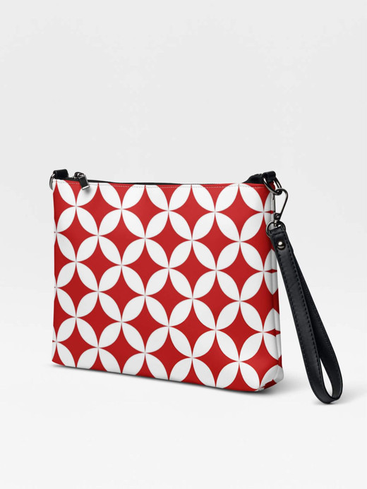 Crossbody Bag Unisex Men’s Women’s Classic Vintage PU faux vegan leather Belt miteigi Branded Print Chest Bags Hip Hop Streetwear for Man Woman in red white, black Crossbody Bag Unisex Men’s Women’s Classic Vintage PU faux vegan leather Belt miteigi Branded Print Chest Bags Hip Hop Streetwear for Man Woman in red white, black