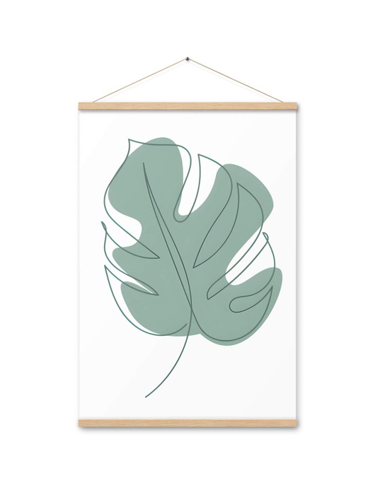 Banana Leaf Poster with Hangers Home restaurant hotel bar sketchings wall hanging decoration Japanese sourced paper sketches prints with wooden oak frame hangers with string and back magnets Floral nature illustrated posters in light tan with green sketch Banana Leaf Poster with Hangers Home restaurant hotel bar sketchings wall hanging decoration Japanese sourced paper sketches prints with wooden oak frame hangers with string and back magnets Floral nature illustrated posters in light tan with green sketch