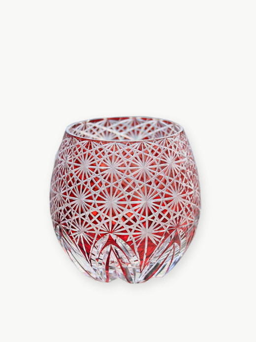 Japanese Edo Kiriko Crystal Liqueur Glass red 12oz/330ml Hand cut elegant Whiskey cups Japan decorative Glasses Japan Glassware souvenirs Japanese Edo Kiriko Crystal Liqueur Glass red 12oz/330ml Hand cut elegant Whiskey cups Japan decorative Glasses Japan Glassware souvenirs