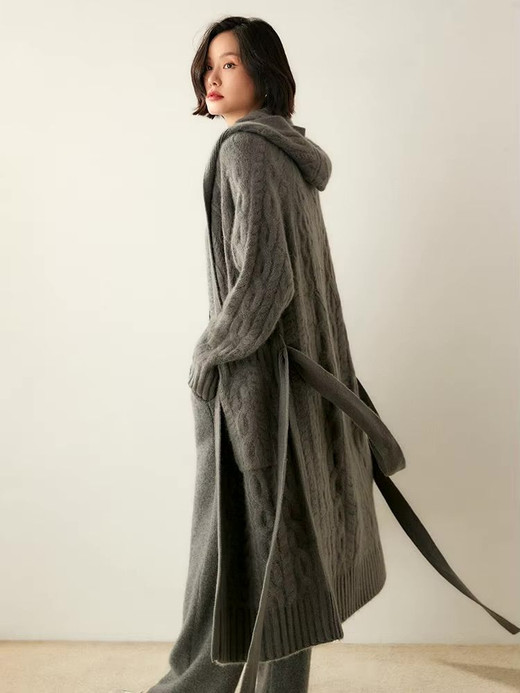 CashSoft Cardigan Sweater dark gray Women’s vintage style 100% Cashmere mockneck turtleneck button-up long sleeves ribbed hem cuffs cardigan Jacquard knitwear for woman Fall Autumn Winter Tops cardigans Womens sweaters in gray CashSoft Cardigan Sweater dark gray Women’s vintage style 100% Cashmere mockneck turtleneck button-up long sleeves ribbed hem cuffs cardigan Jacquard knitwear for woman Fall Autumn Winter Tops cardigans Womens sweaters in gray