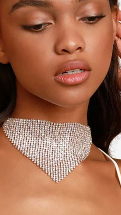 Womens Full Rhinestone Bib Statement Necklace Collar for Women Fashion Crystal Choker Tassel Necklaces Women Christmas Neck Jewelry Woman Choker Necklaces Trending Womens Full Rhinestone Bib Statement Necklace Collar for Women Fashion Crystal Choker Tassel Necklaces Women Christmas Neck Jewelry Woman Choker Necklaces Trending