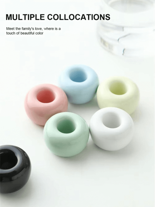 Mini Ceramic Toothbrush Holder Bathroom shower storage racks holders stands in Yellow, Pink, Black, Blue, Green, White Mini Ceramic Toothbrush Holder Bathroom shower storage racks holders stands in Yellow, Pink, Black, Blue, Green, White