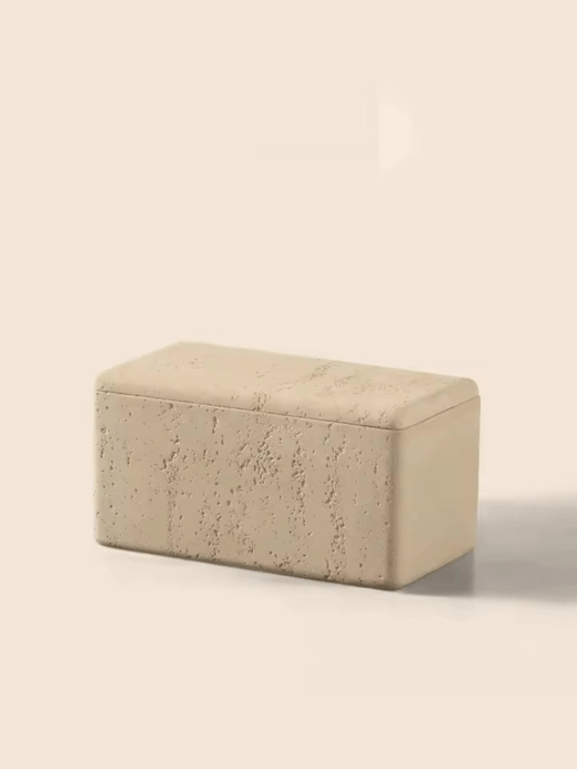 Wabi Sabi Style Natural Marble Storage Box, Vintage Stone Jewelry Organizer for Coffee Table Decor, Boho Home Trinket Boxes in yellow, white Wabi Sabi Style Natural Marble Storage Box, Vintage Stone Jewelry Organizer for Coffee Table Decor, Boho Home Trinket Boxes in yellow, white