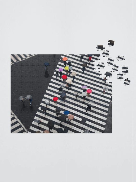 Tokyo Japanese Shibuya Crossing Jigsaw Puzzle with Tin 252-Piece Colorful puzzles crafts Tokyo Japanese Shibuya Crossing Jigsaw Puzzle with Tin 252-Piece Colorful puzzles crafts