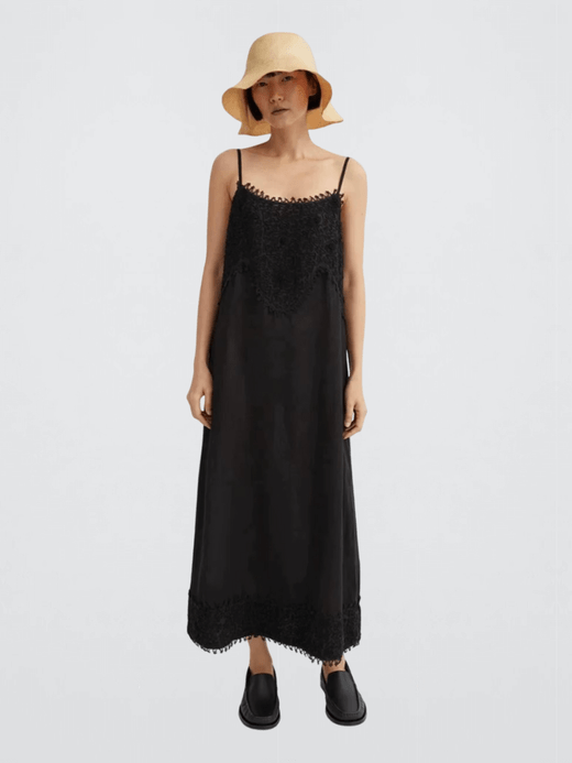 Women’s woman womens Boho Bohemian Embroidered H-line Skall* Summer Heavy Embroidery square neck Lace Patchwork French look sleeveless spaghettis straps Loose Waist 100% Linen Long Skirt embroidery A-line slip dresses in black Women’s woman womens Boho Bohemian Embroidered H-line Skall* Summer Heavy Embroidery square neck Lace Patchwork French look sleeveless spaghettis straps Loose Waist 100% Linen Long Skirt embroidery A-line slip dresses in black