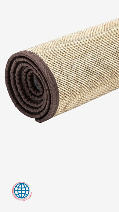 Japanese Floor Bamboo Carpet Pads Large Rectangle 150X180cm Mattress Mats Portable Tatami Rugs Designer Bamboo Silk pad Japan carpets Trending in Natural color