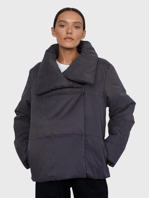 Women’s woman womens High Neck mockneck Solid Casual Chic Commuter Streetwear Warm Thickened long sleeves button-up close slant side pockets Parka Jackets Coats Outwear in Dark Gray grey Outerwear Women’s woman womens High Neck mockneck Solid Casual Chic Commuter Streetwear Warm Thickened long sleeves button-up close slant side pockets Parka Jackets Coats Outwear in Dark Gray grey Outerwear