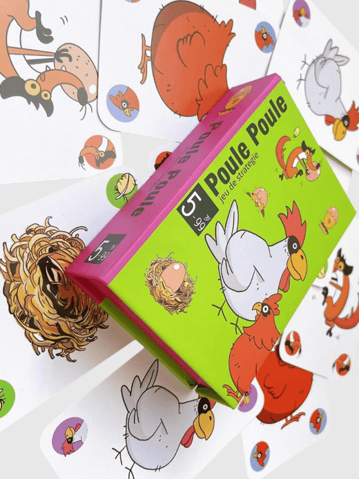 Chicken Chiu Chiu Board Game Grow Up Kids Without Children Hot 5-8 Years Old Casual Party Card Games Intellectual Children Educational Toys Gift