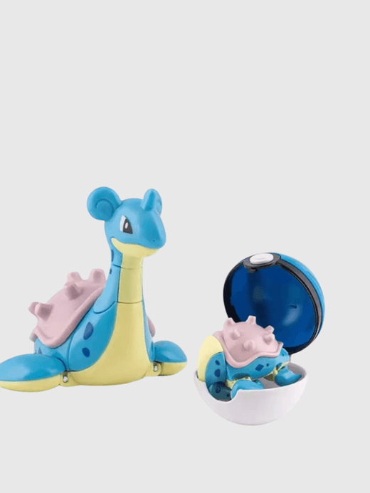 Original Pokemon Lapras Elf Monster kids children’s capsule Pokeball Figure Ball Pokeball Toys for Child Gift
