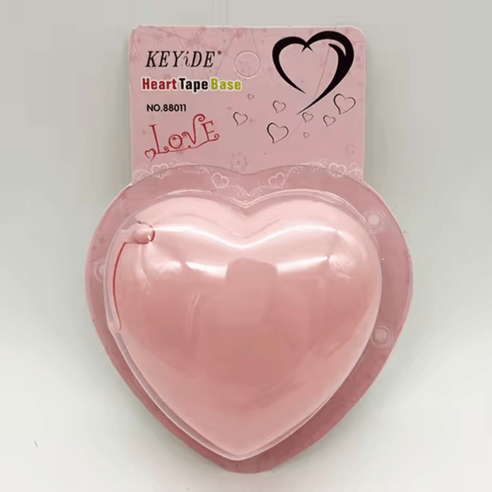 Office Home Mini Kawaii Tape Cutter Students Handmade Tools accessory love heart shape washi Tape Dispenser Holder Family Gift Packaging in pastel light pink color