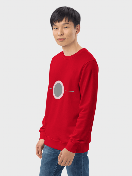 Women’s woman womens Men’s man mens Unisex Genflex Gender Neutral Genderfluid petite-, tall-, plus-, size  Crewneck round O-neck long sleeves graphic Japanese country flag sweatshirts in red