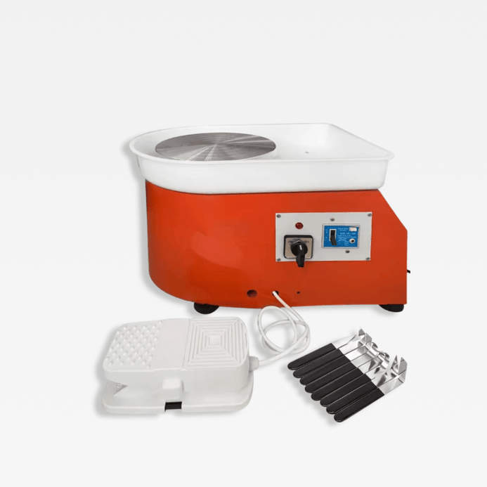 Crafts Electric Pottery Wheel Machine 280W 25cm Direct Drive Ceramic Wheel For School Ceramic Clay Working Forming DIY Art Craft