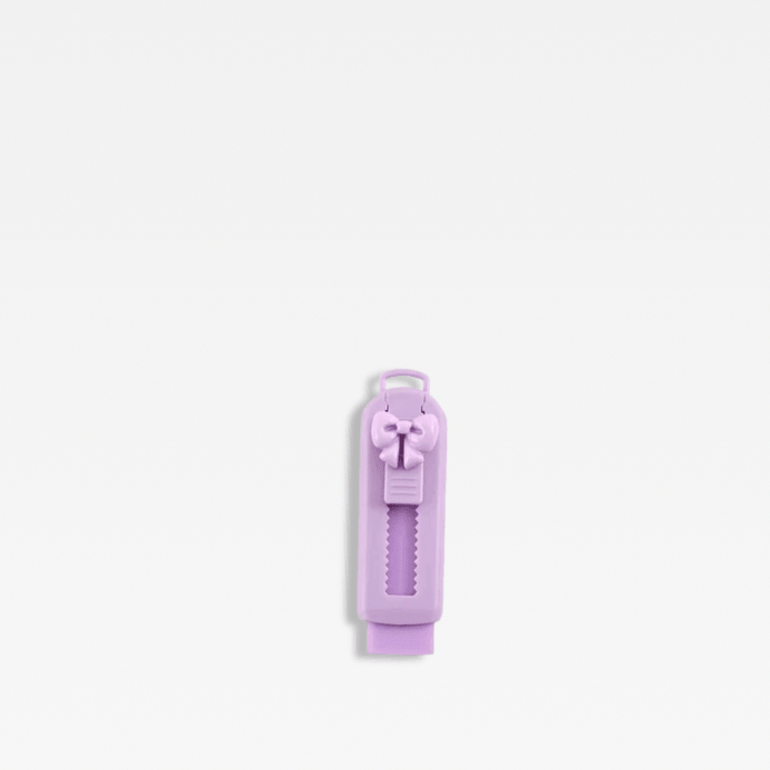 Cute Candy Color Kawaii Rubber Stationery School Office Supplies Creative Pencil Eraser Novelty Pretty erasers in purple bow